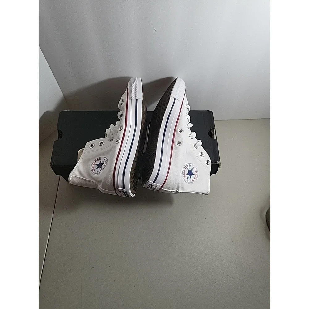 Converse Chuck Taylor All Star High Top Sneakers Optical White US W 5.5